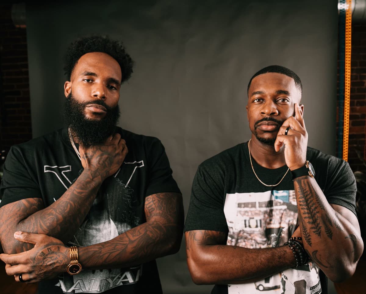 TattMe founders Terrence Fullum and Mylon Blueford