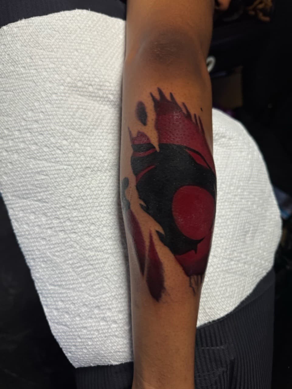 Color + Pop Culture thundercats tattoo on Forearm by 1UP_Uncle_Frecks on TattMe