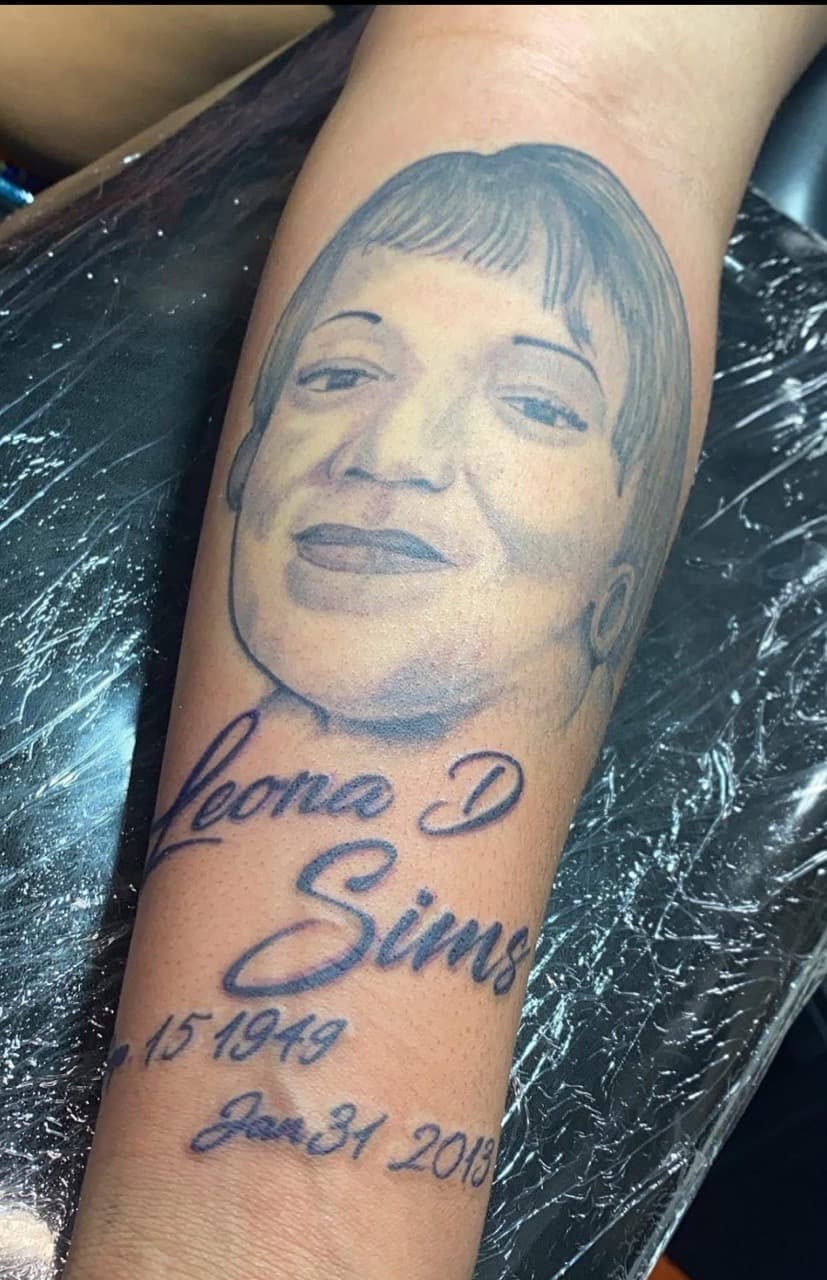 Portrait + Black & Grey woman tattoo on Forearm by tattoo_panda on TattMe