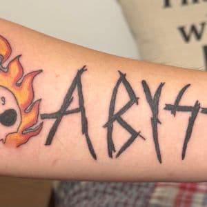 Color + New School Juice WRLD tribute tattoo tattoo on Forearm by Apex_Effort_Studio on TattMe