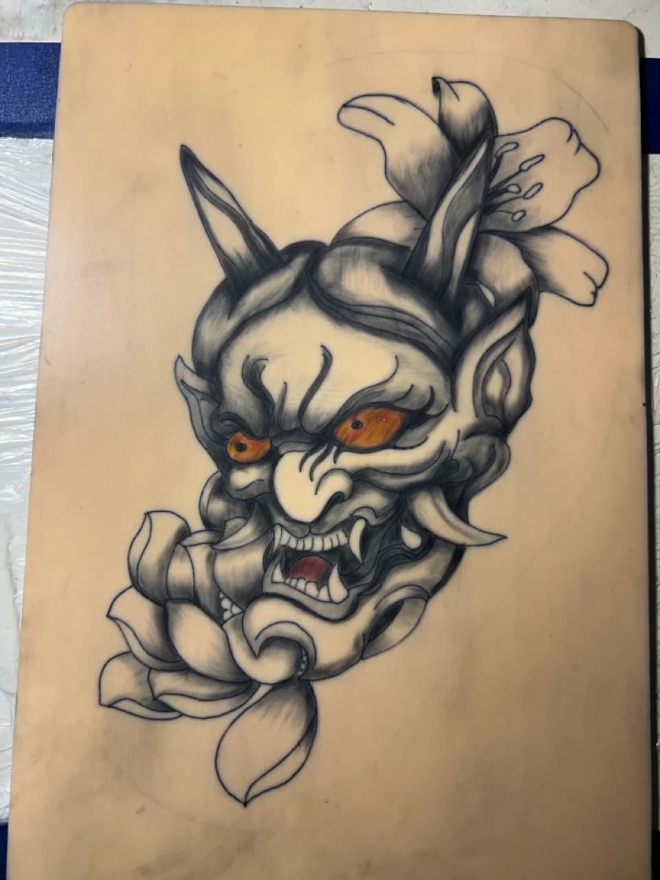 Japanese + Neo-Traditional demon tattoo by Apex_Effort_Studio on TattMe