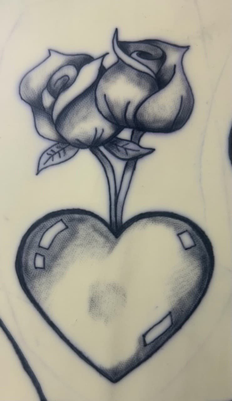 Black & Grey + Illustrative roses tattoo by Apex_Effort_Studio on TattMe