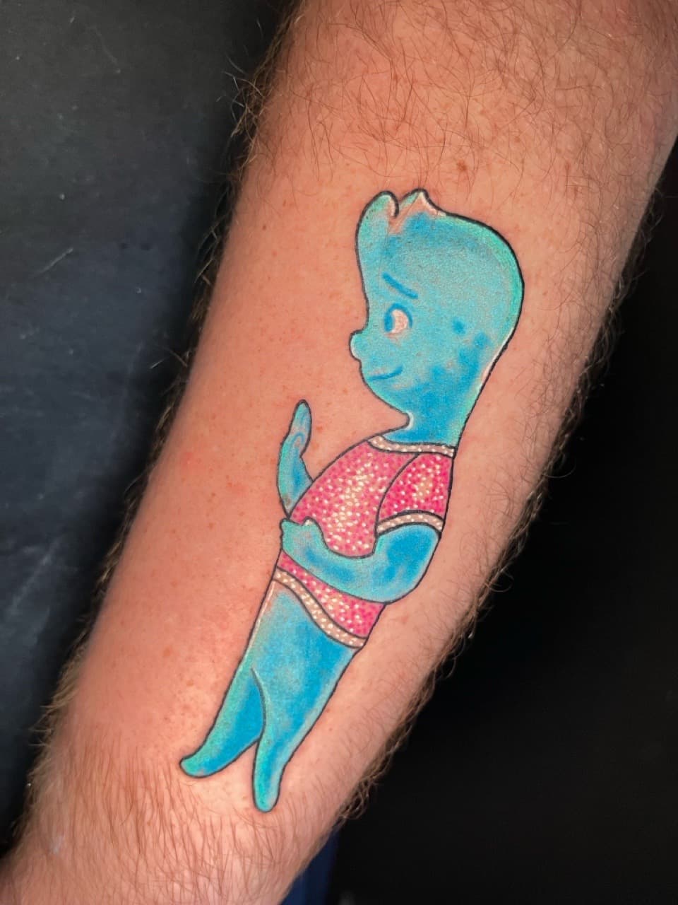 Cartoon + Color cartoon character tattoo on Forearm by Rey_Sanchez on TattMe