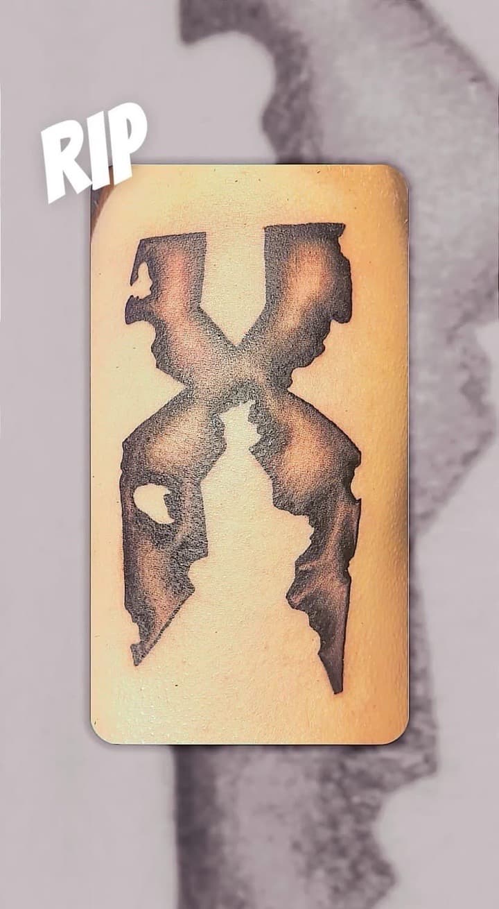 Black & Grey + Illustrative letter x tattoo on Forearm by Night_Veil_Ink on TattMe
