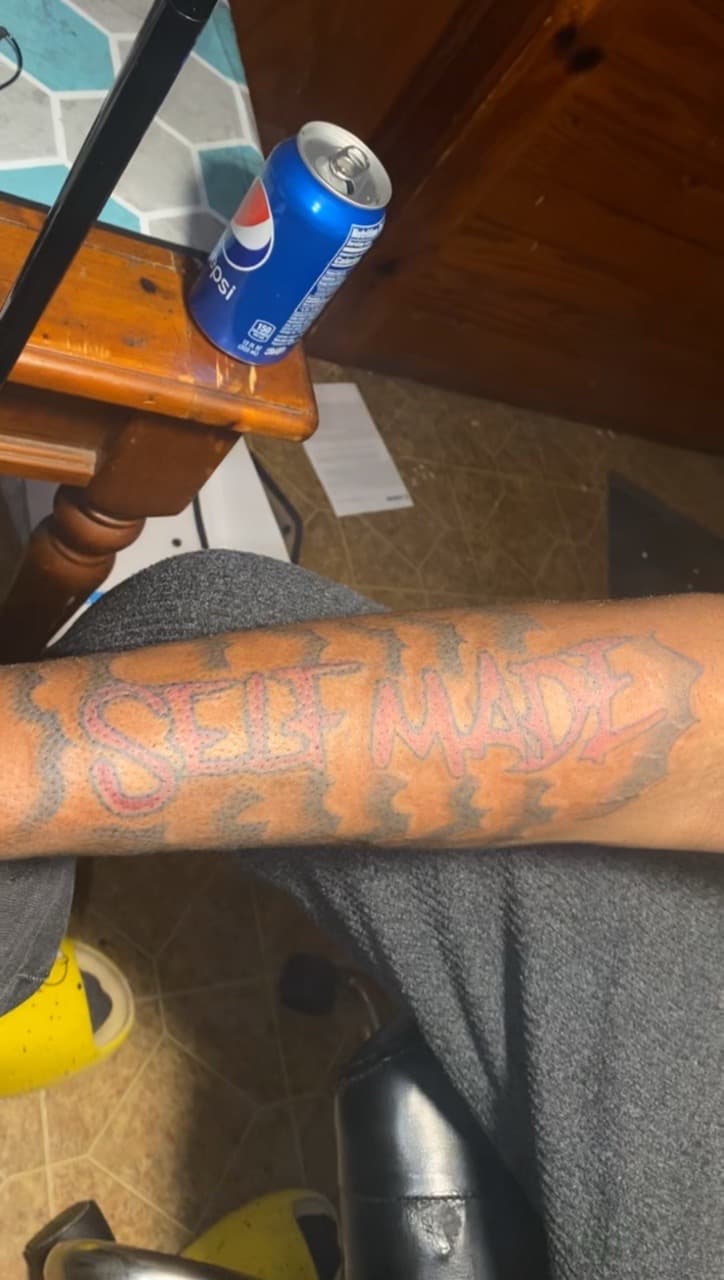 Lettering + Script words tattoo on Forearm by JrrrInkkk on TattMe
