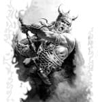 Illustrative + Black & Grey viking tattoo by Shuri_Tatts on TattMe