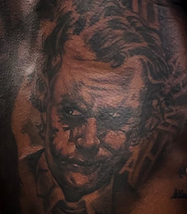 Realism + Black & Grey joker tattoo by Shuri_Tatts on TattMe