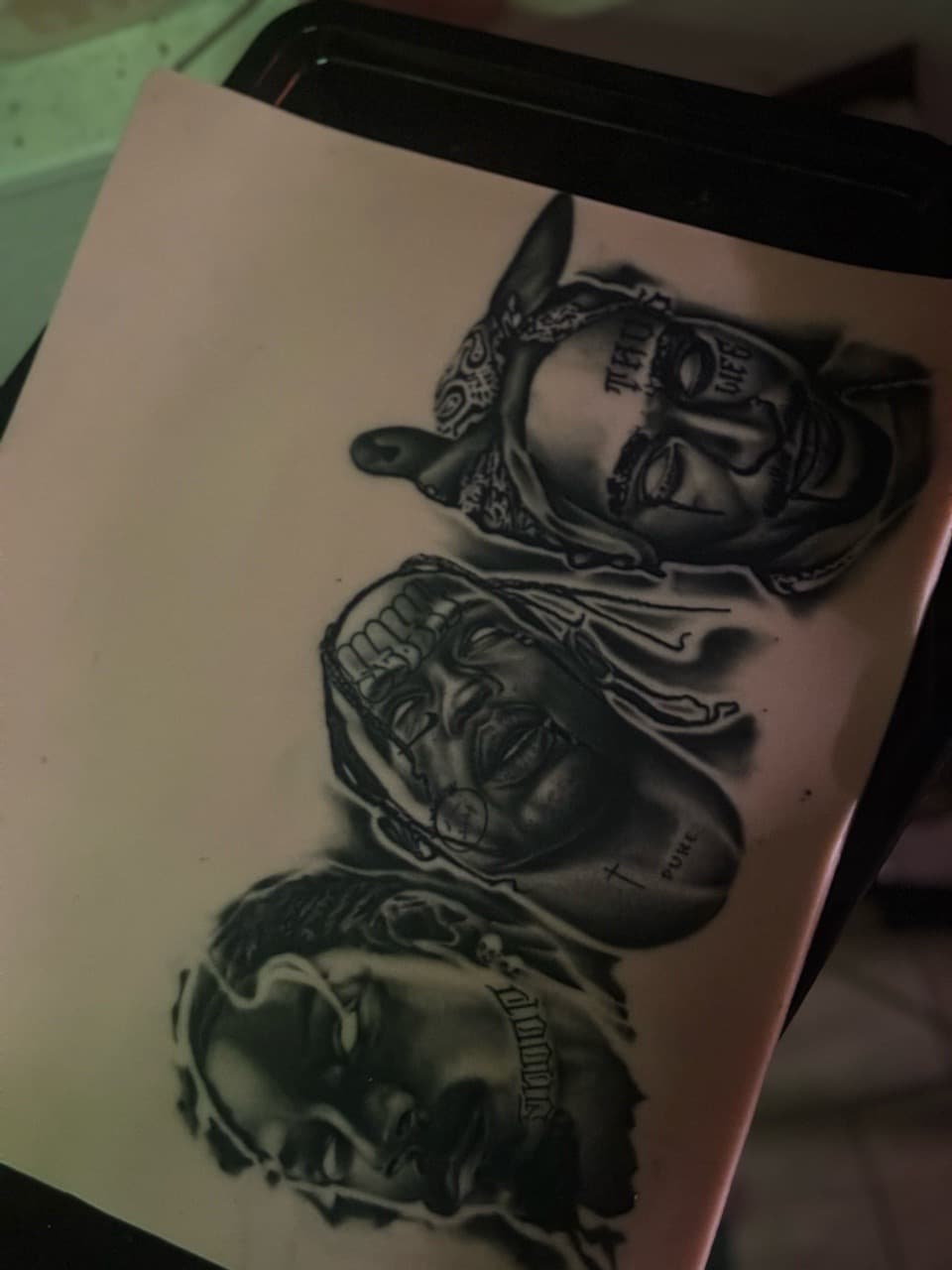 Black & Grey + Realism portraits tattoo by LEGENDARY_HANDZ on TattMe