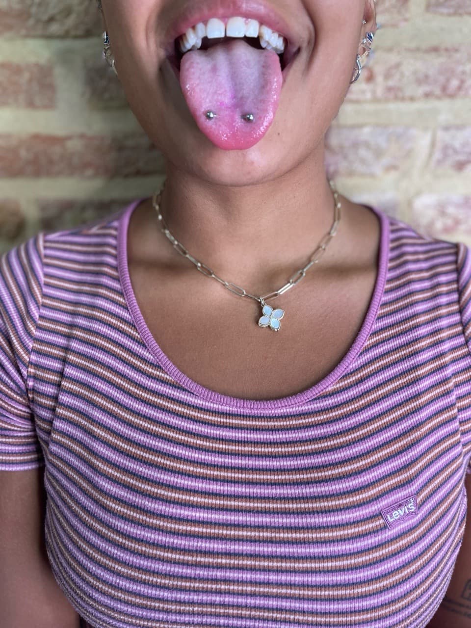 tongue tattoo by Ariesinkedme on TattMe