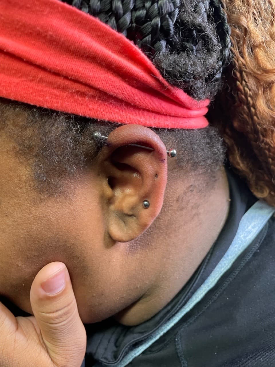ear tattoo by Ariesinkedme on TattMe