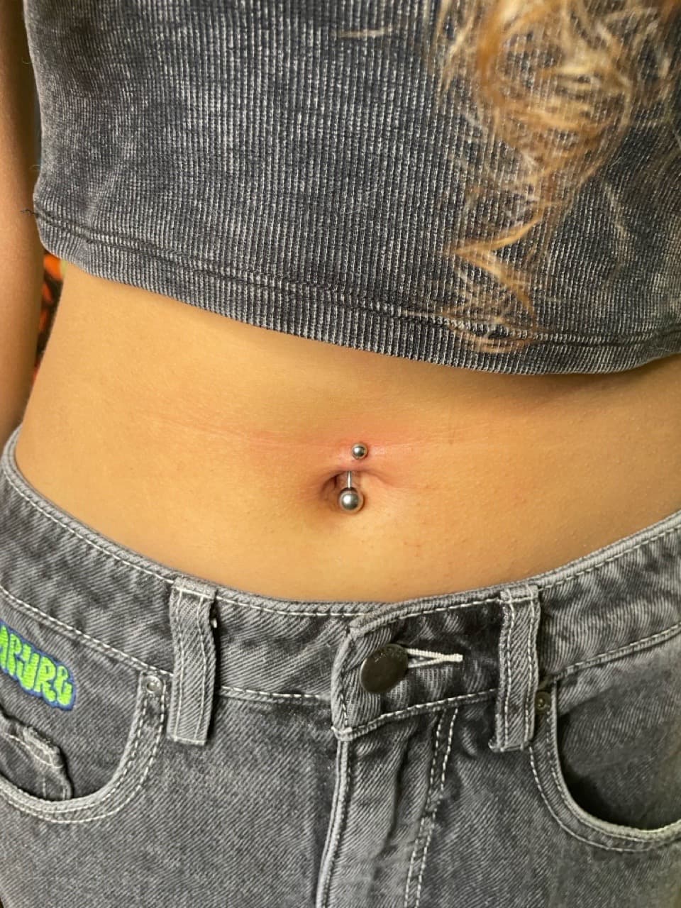 belly button tattoo on Stomach by Ariesinkedme on TattMe