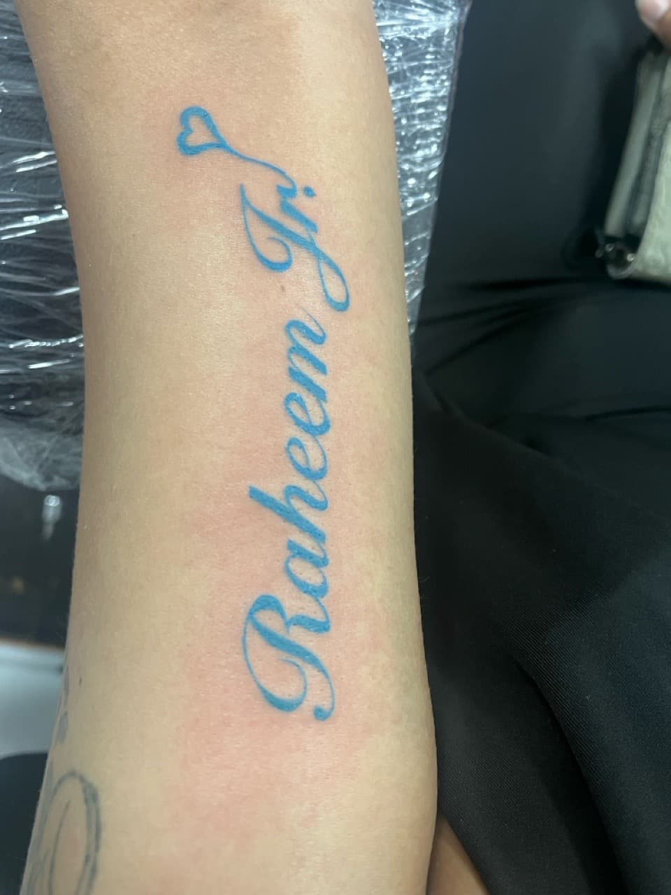 Lettering + Script name tattoo on Forearm by prodaJ on TattMe