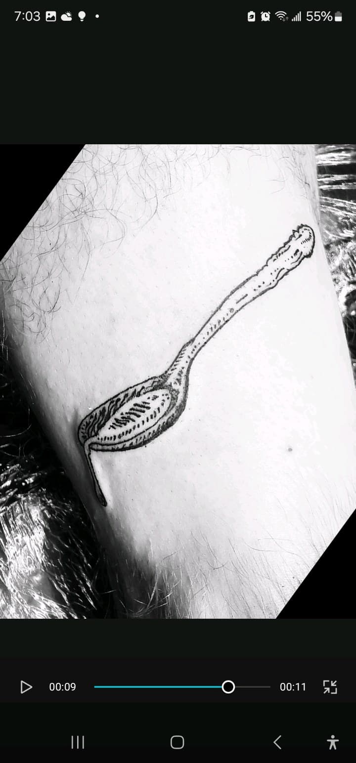 Black & Grey + Line-work bird tattoo on Forearm by Selva_Tierra_Tattoos on TattMe