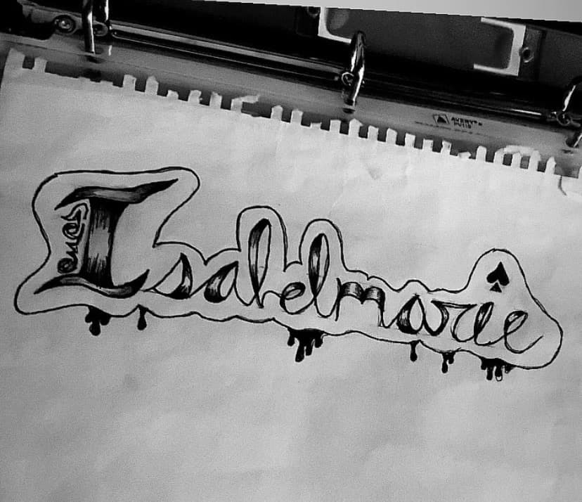 Lettering + Script name tattoo by Dough_Girls_Inks on TattMe