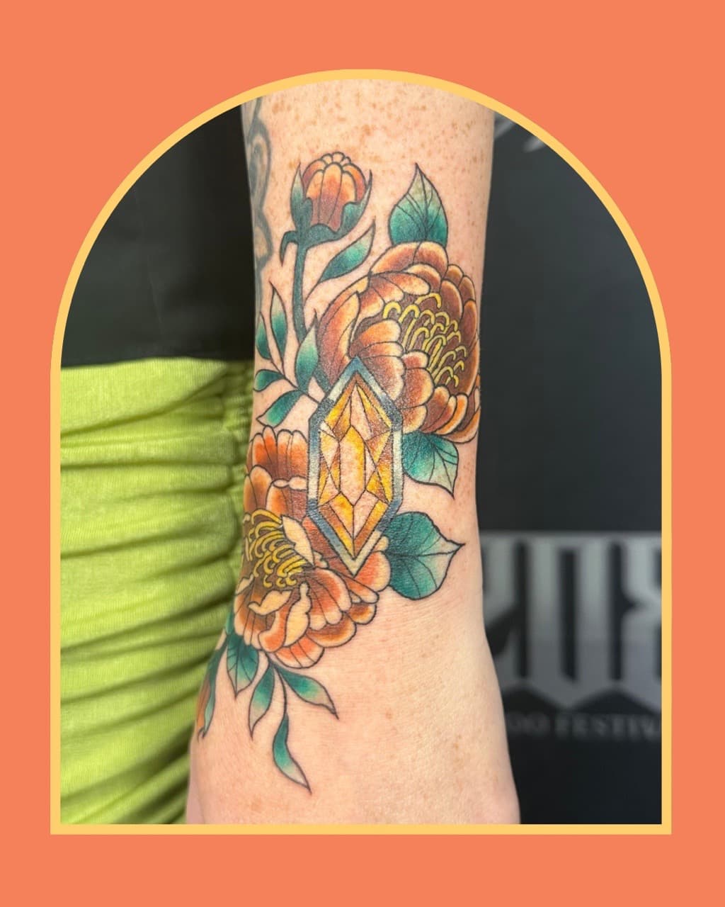 Color + Floral flowers tattoo on Wrist by Tattoos_by_Nicci on TattMe