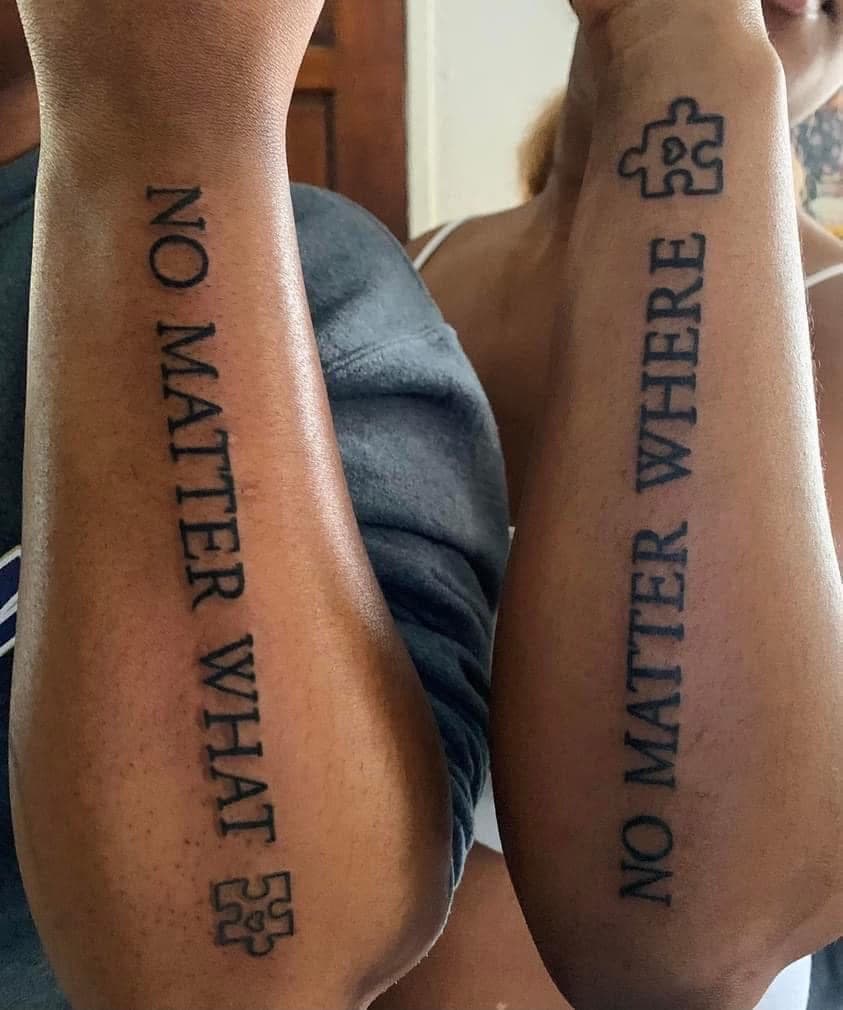 Lettering + Fine Line words tattoo on Forearm by Tayylorjack_Tatts on TattMe