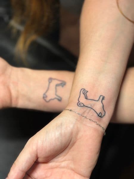 Line-work + Fine Line outline tattoo on Wrist by TattedbyJayden on TattMe