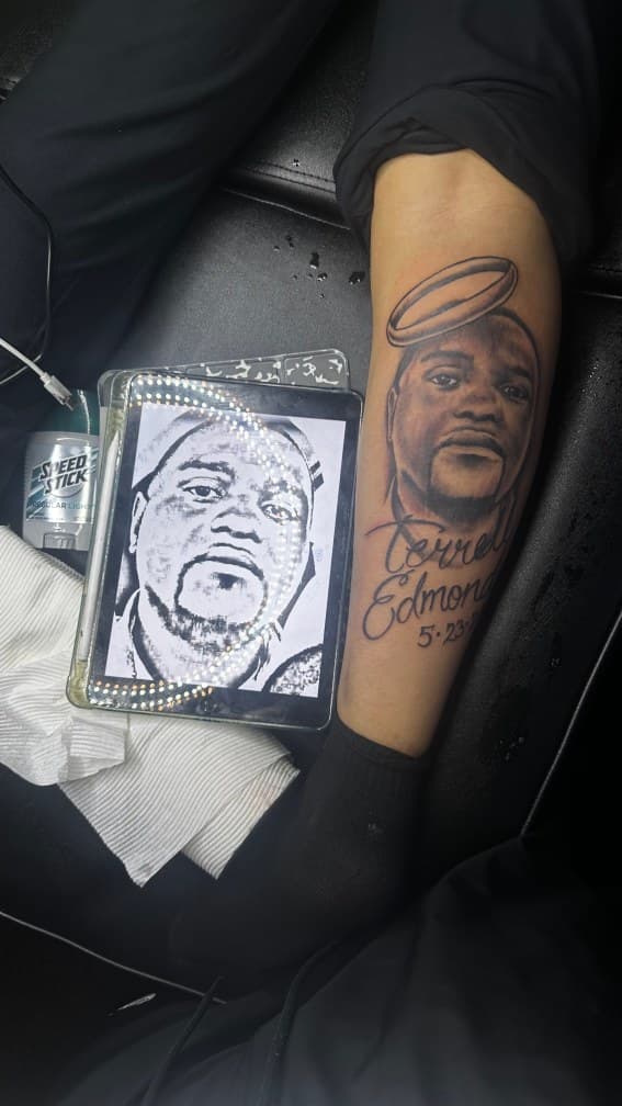 Portrait + Black & Grey man tattoo on Forearm by CorieTheArtist on TattMe