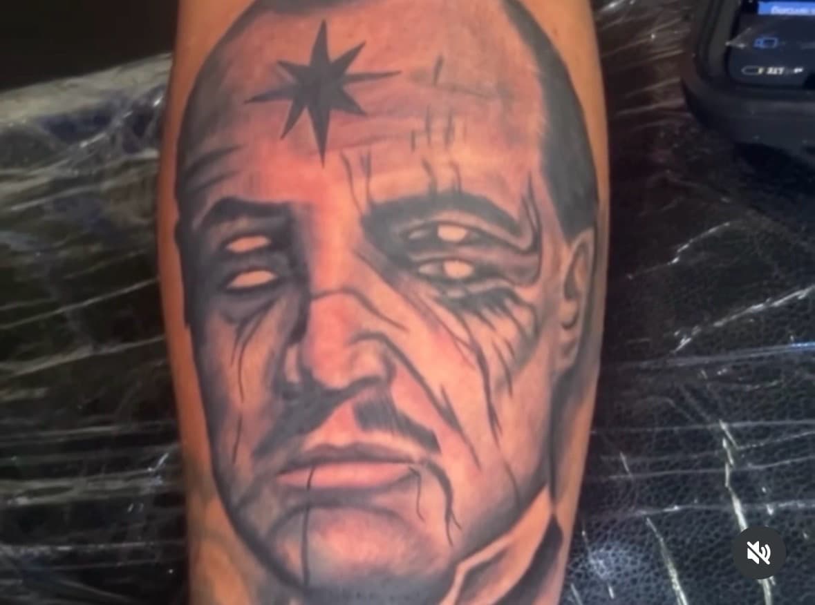 Black & Grey + Portrait man tattoo on Forearm by 1k_Ink on TattMe