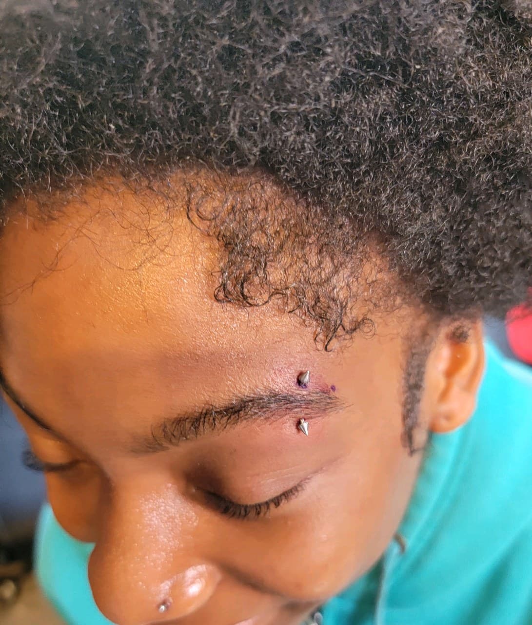 person tattoo on Face by Dank_N_Paint on TattMe
