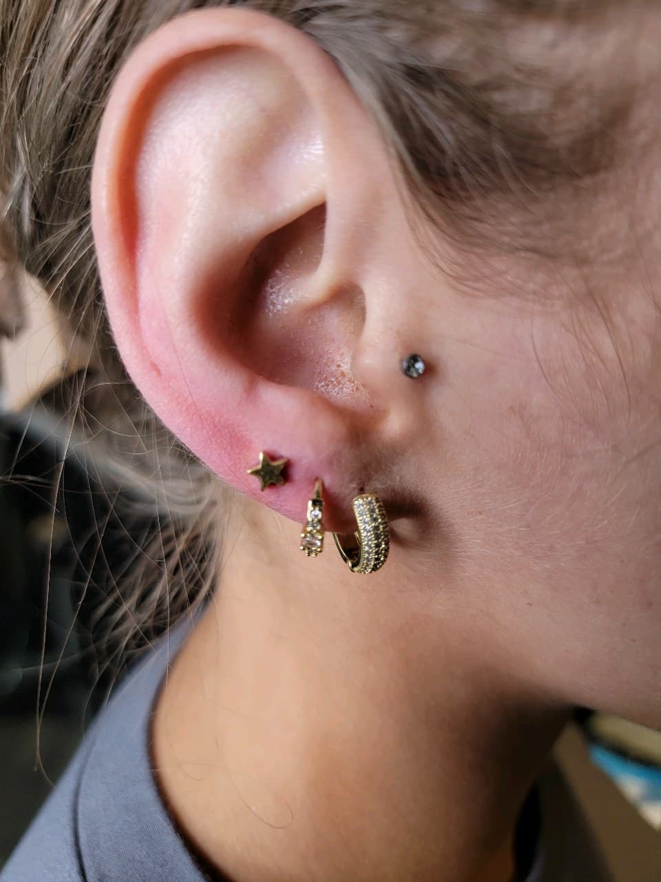 ear tattoo on Behind Ear by Dank_N_Paint on TattMe