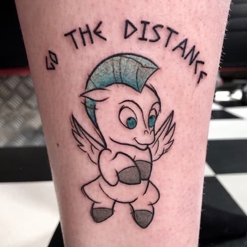 Cartoon + Pop Culture pegasus tattoo on Calf by William_Samaras on TattMe