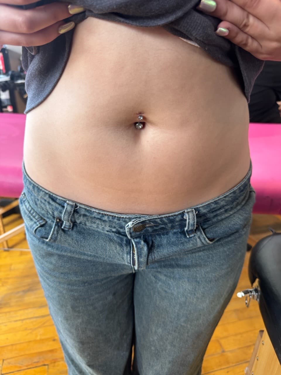 belly button tattoo on Stomach by William_Samaras on TattMe