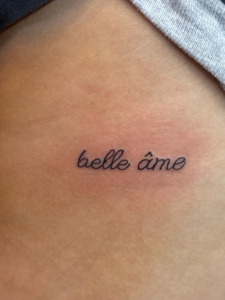 Lettering + Script phrase tattoo on Hip by William_Samaras on TattMe