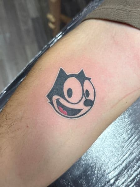 Cartoon + Pop Culture felix the cat tattoo on Forearm by William_Samaras on TattMe