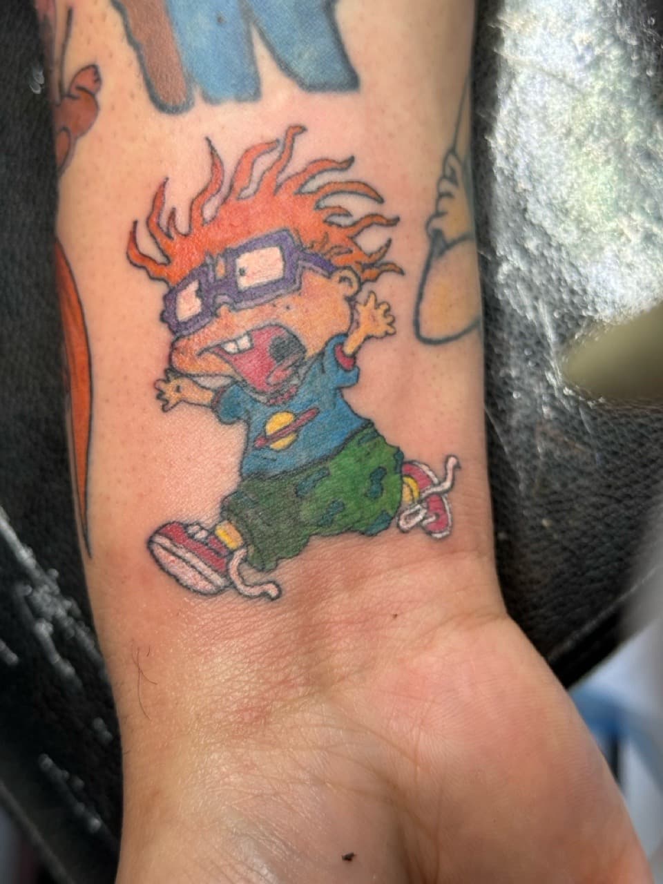 Cartoon + Pop Culture chuckie tattoo on Forearm by William_Samaras on TattMe