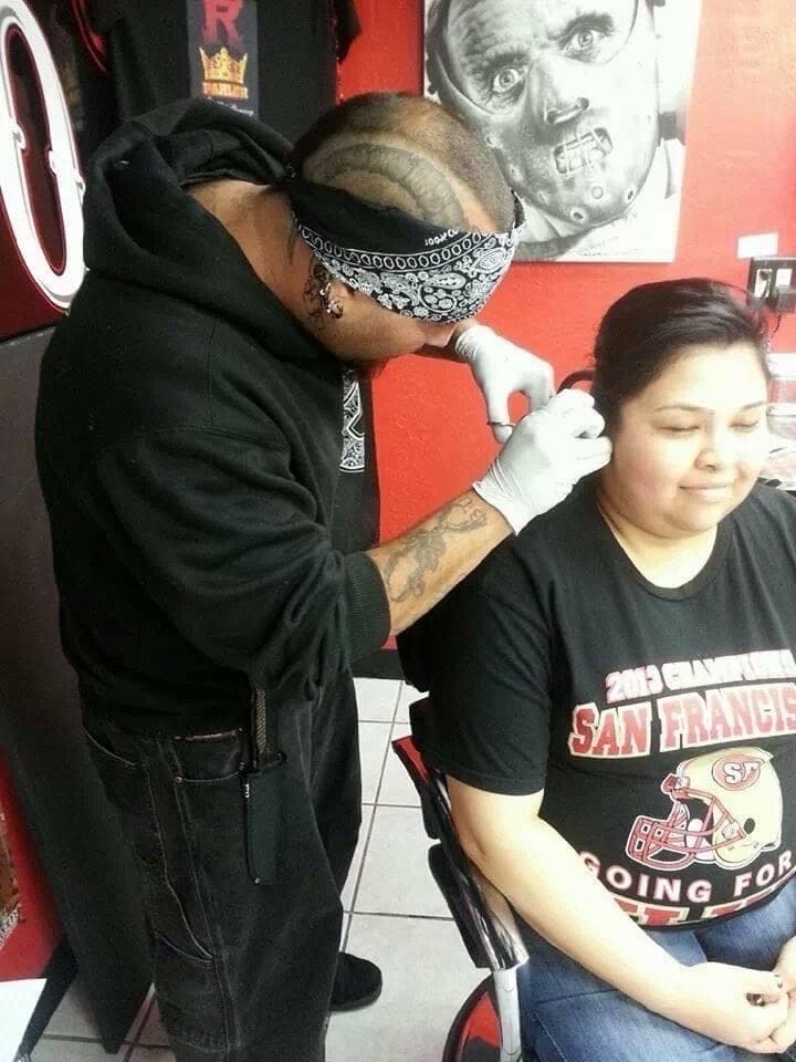 piercing tattoo on Forearm by William_Samaras on TattMe