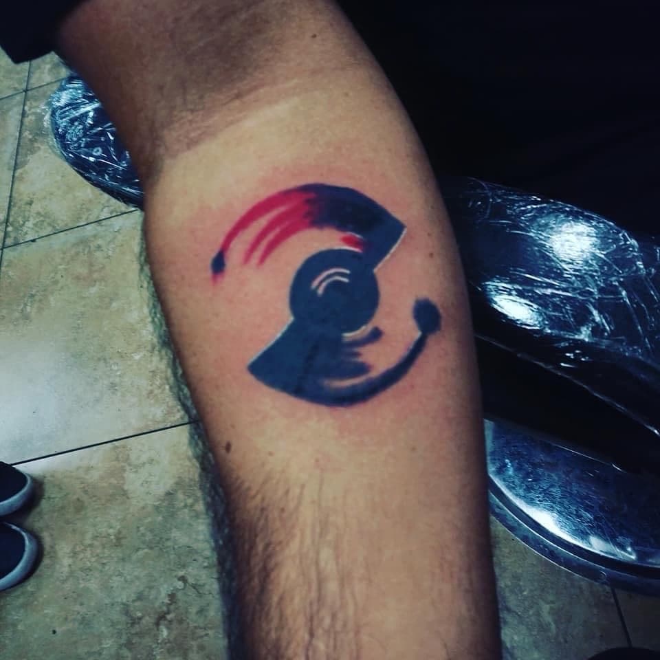 Abstract + Color record tattoo on Forearm by William_Samaras on TattMe
