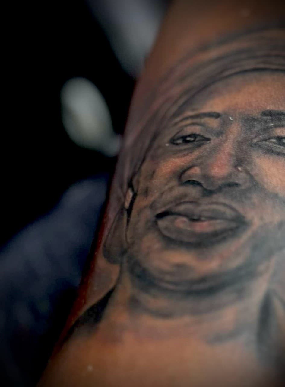 Realism + Black & Grey woman tattoo on Forearm by Juggin_Ink_Studios on TattMe