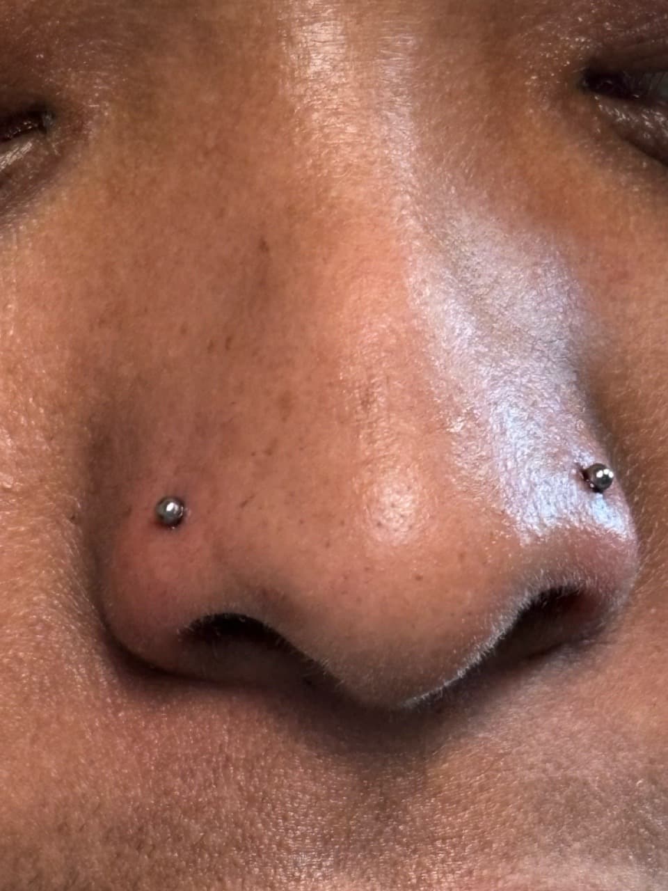 nose tattoo on Face by ArtIsTatts on TattMe