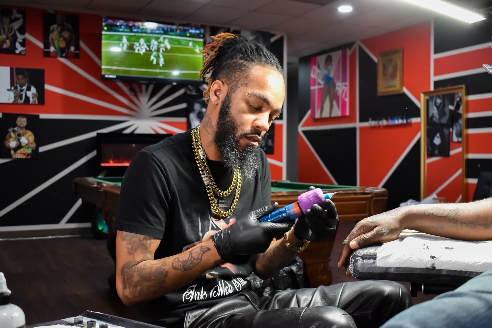 Black-work tattoo artist tattoo on Forearm by Ink_Mob_Studios on TattMe