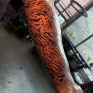 Black & Grey + Graffiti spray can tattoo on Forearm by SkaijRose on TattMe