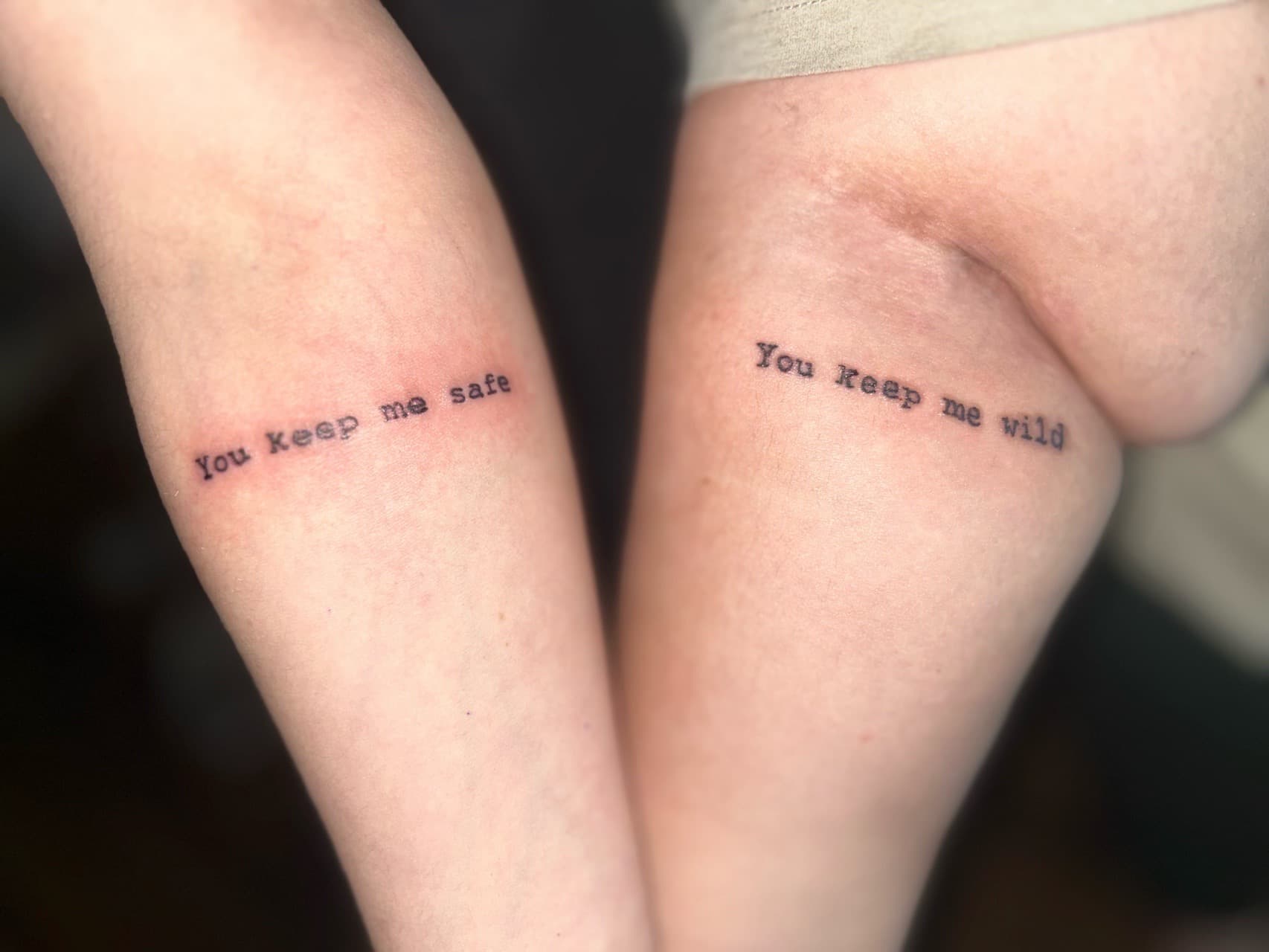 Lettering + Script quote tattoo by 32_Incc_STUDIOS_LLC. on TattMe