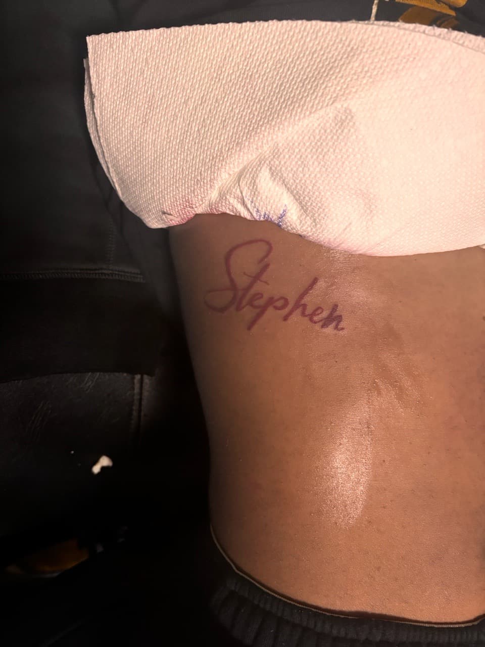 Lettering + Script name tattoo on Forearm by 32_Incc_STUDIOS_LLC. on TattMe
