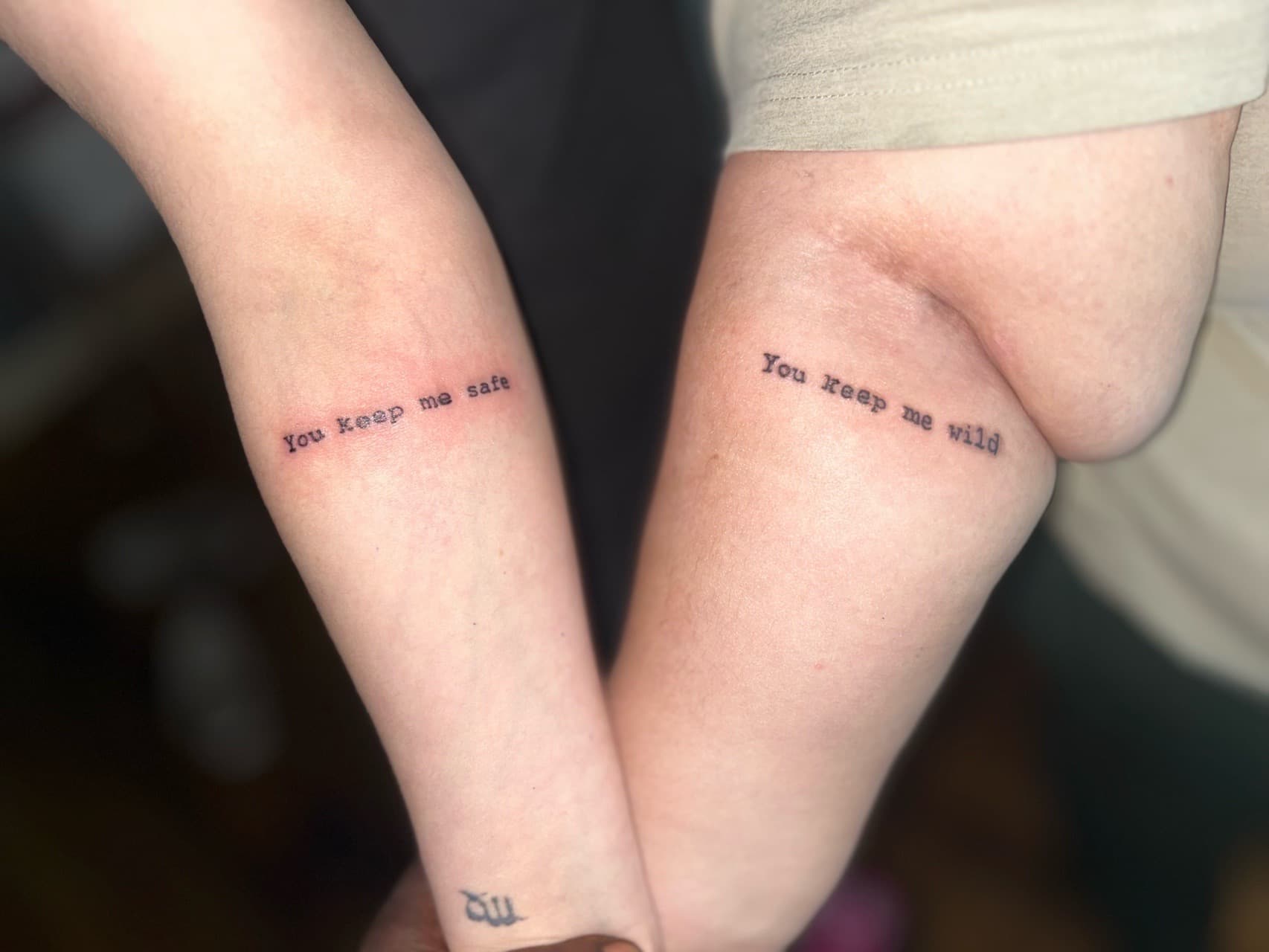 Lettering + Script words tattoo on Forearm by 32_Incc_STUDIOS_LLC. on TattMe