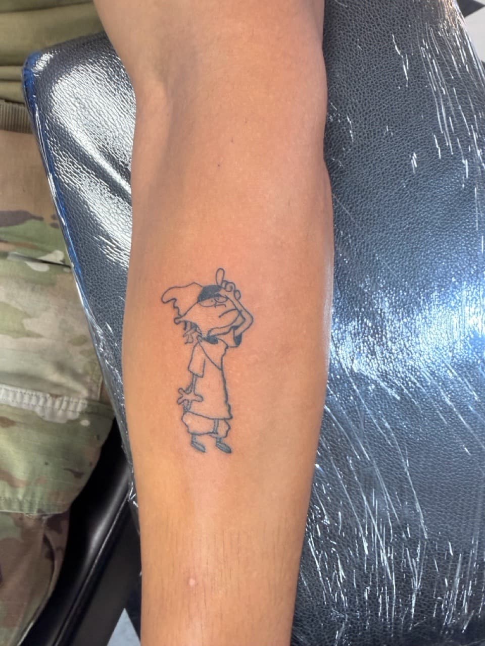 Cartoon + Pop Culture cartoon character tattoo on Forearm by Lex on TattMe