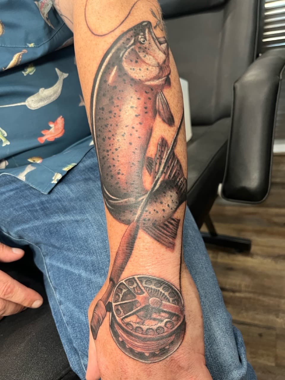 Realism + Color fish tattoo on Forearm by Tattoos_By_Kev_TBK on TattMe