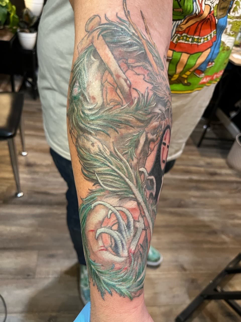 Color + Illustrative dragon tattoo on Forearm by Tattoos_By_Kev_TBK on TattMe