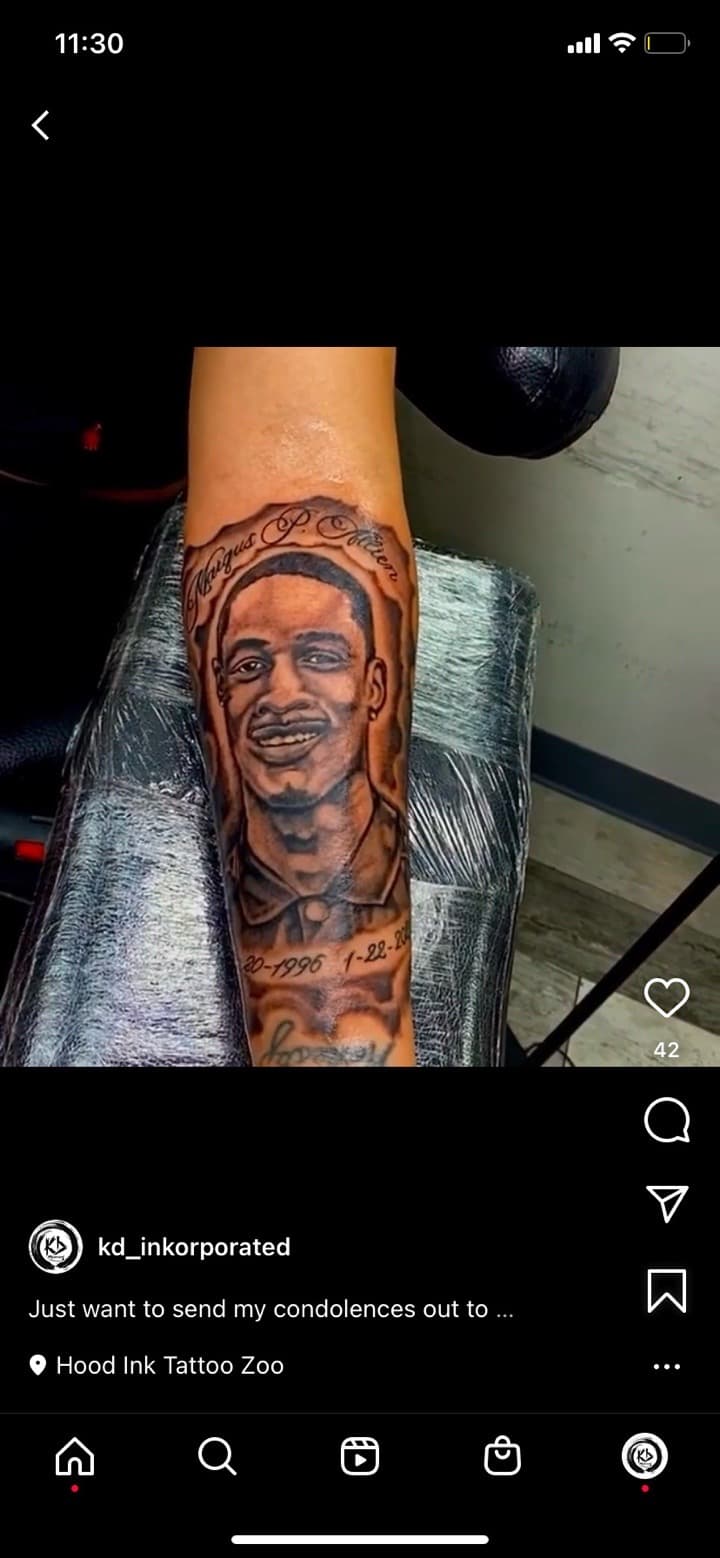 Realism + Portrait man tattoo on Forearm by KD_INKORPORATED on TattMe