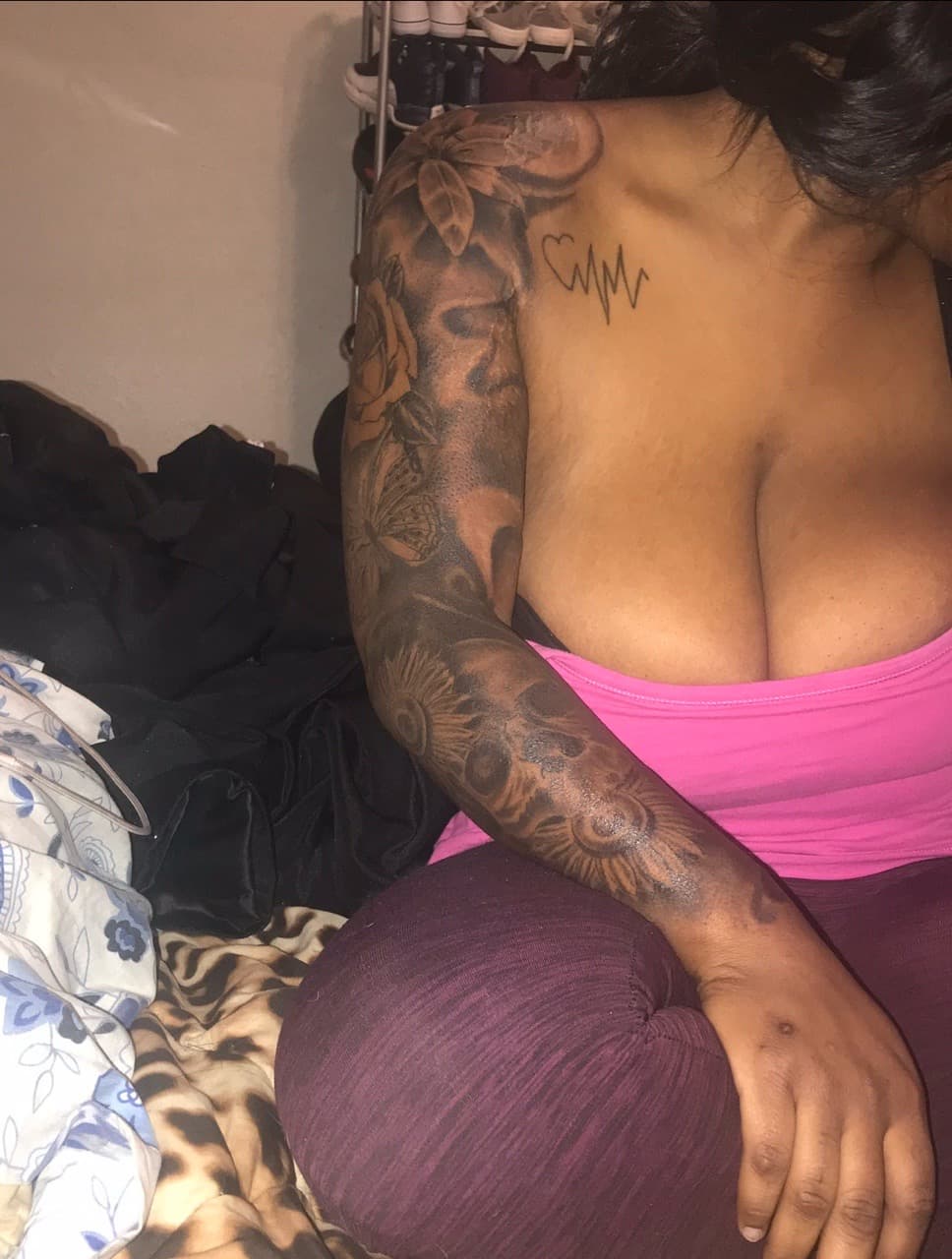 Black & Grey + Floral flowers tattoo on Full Sleeve by Mafia_Ink on TattMe