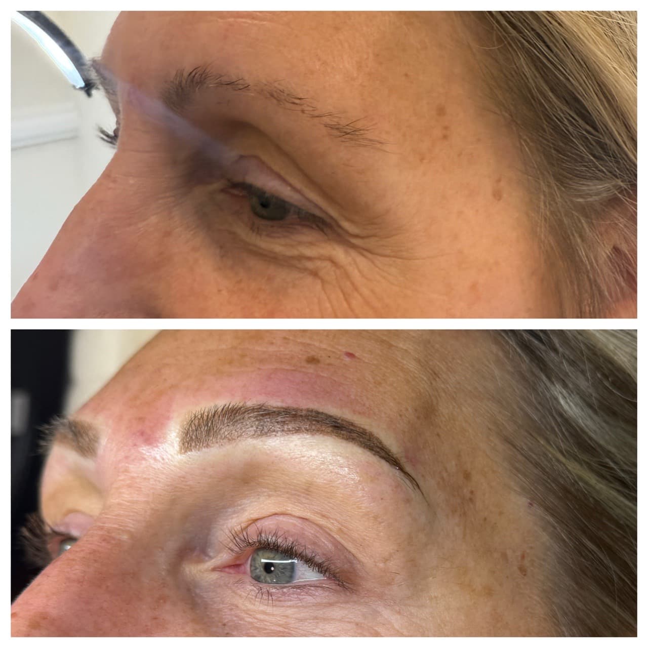 Cosmetic Tattoos + Microblading eyebrow tattoo on Face by Versa_PMU on TattMe