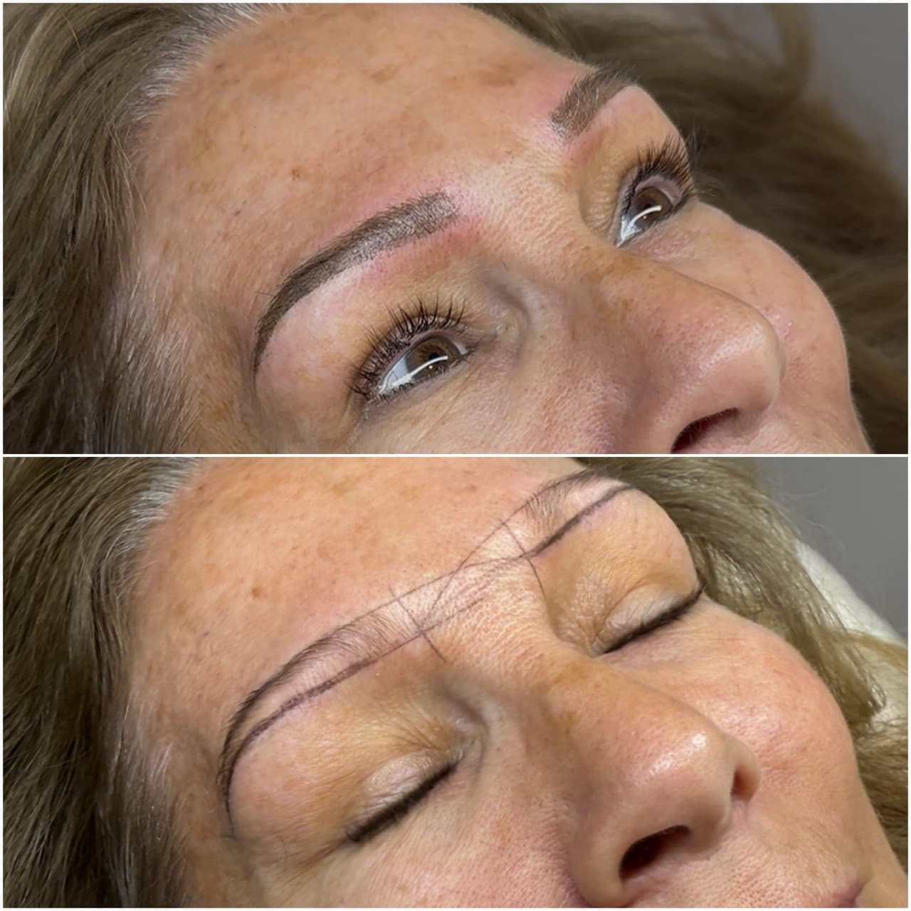 Cosmetic Tattoos + Microblading woman tattoo on Face by Versa_PMU on TattMe