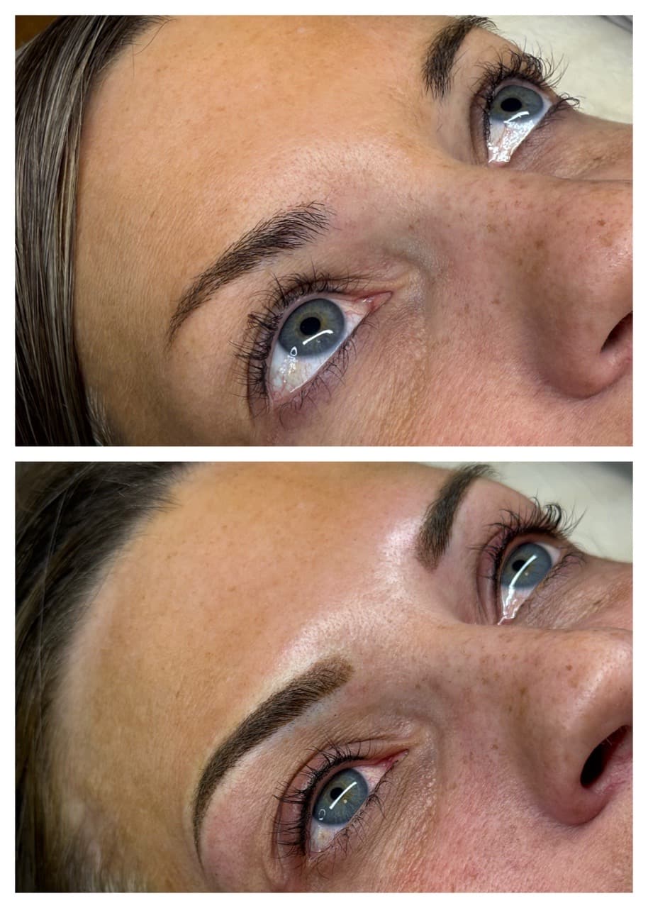 Cosmetic Tattoos + Microblading eyebrows tattoo on Face by Versa_PMU on TattMe