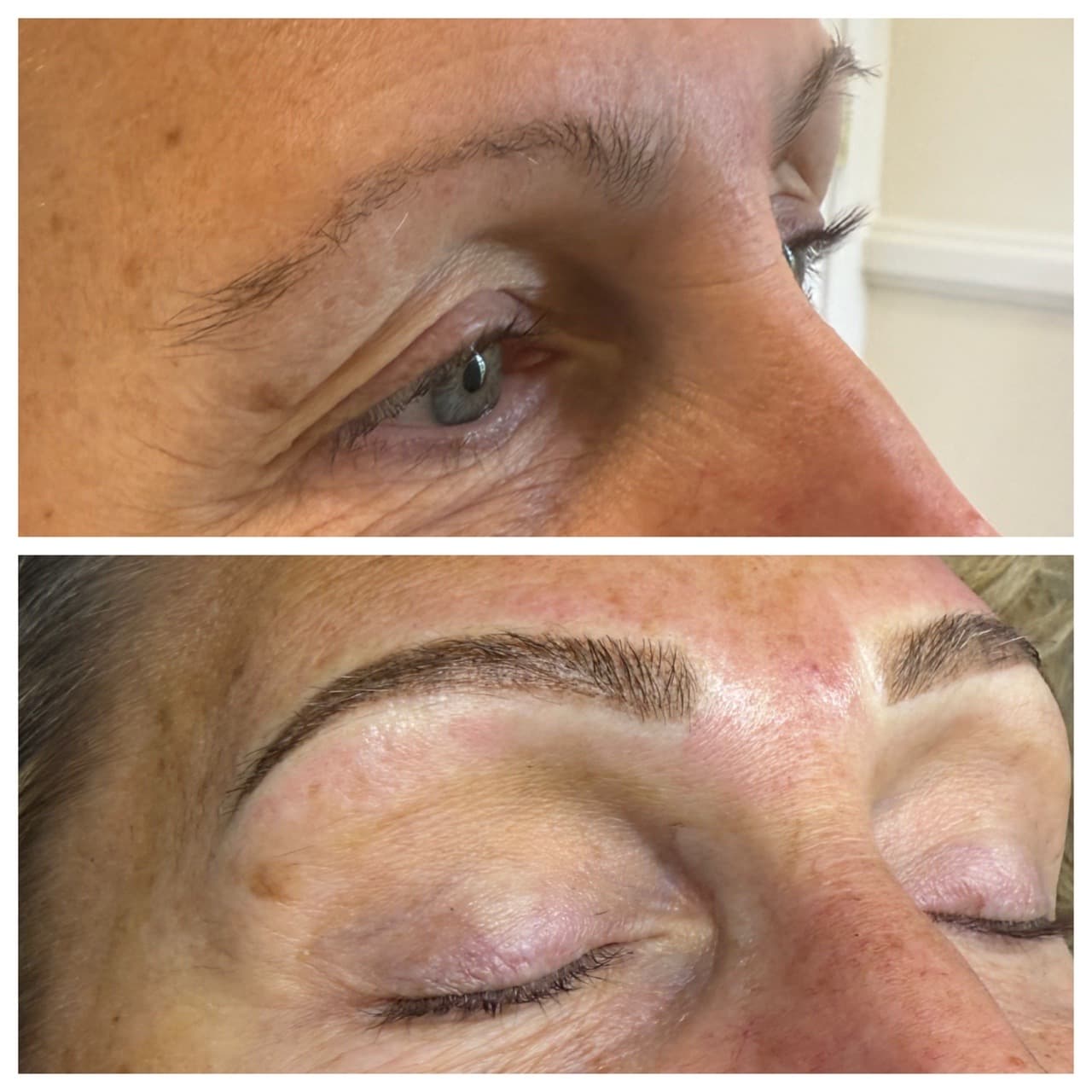 Cosmetic Tattoos + Microblading eyebrows tattoo on Face by Versa_PMU on TattMe