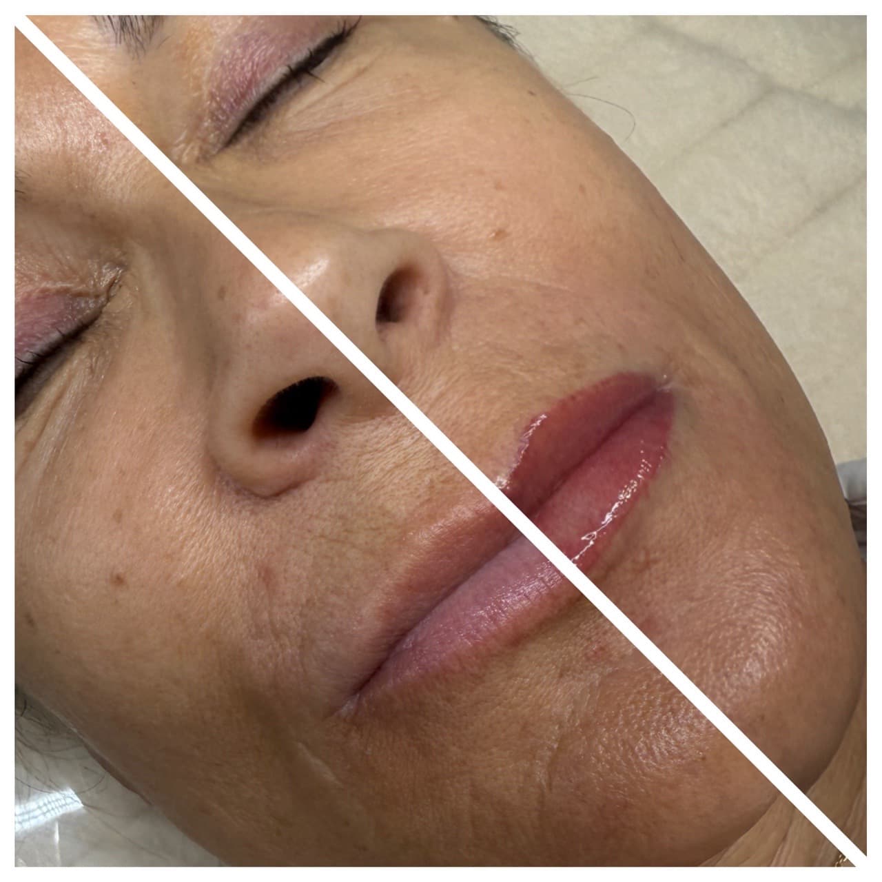 Cosmetic Tattoos lips tattoo on Face by Versa_PMU on TattMe