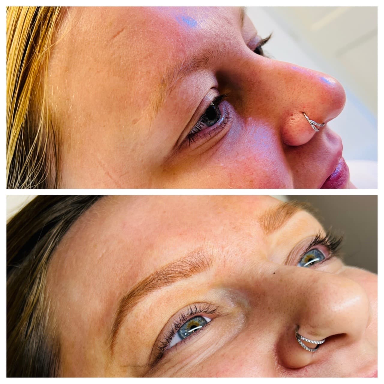 Cosmetic Tattoos + Microblading eyebrows tattoo on Face by Versa_PMU on TattMe